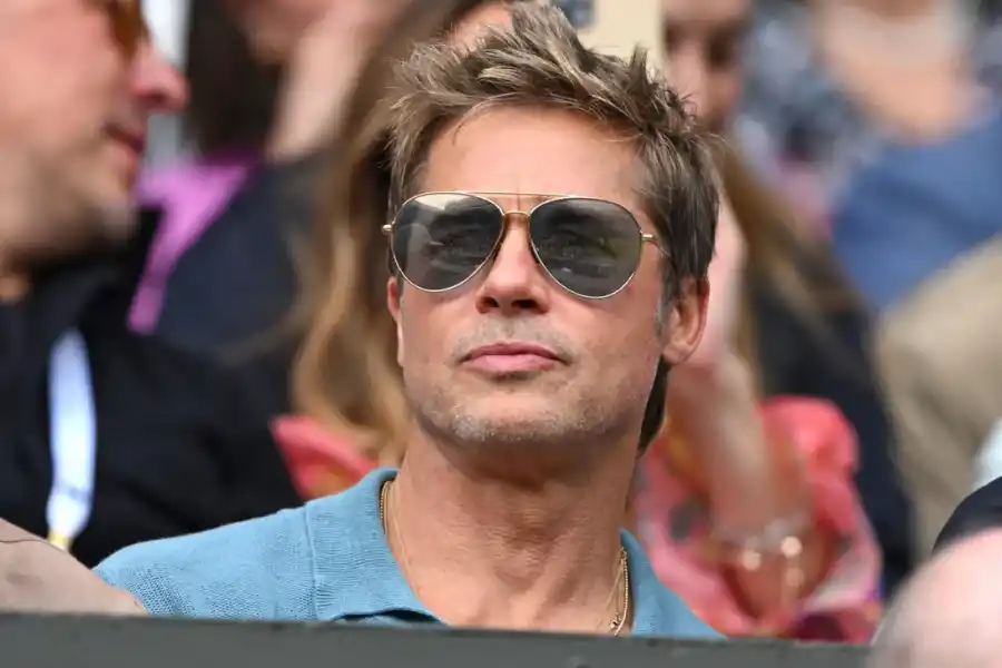 Brad Pitt en Wimbledon
