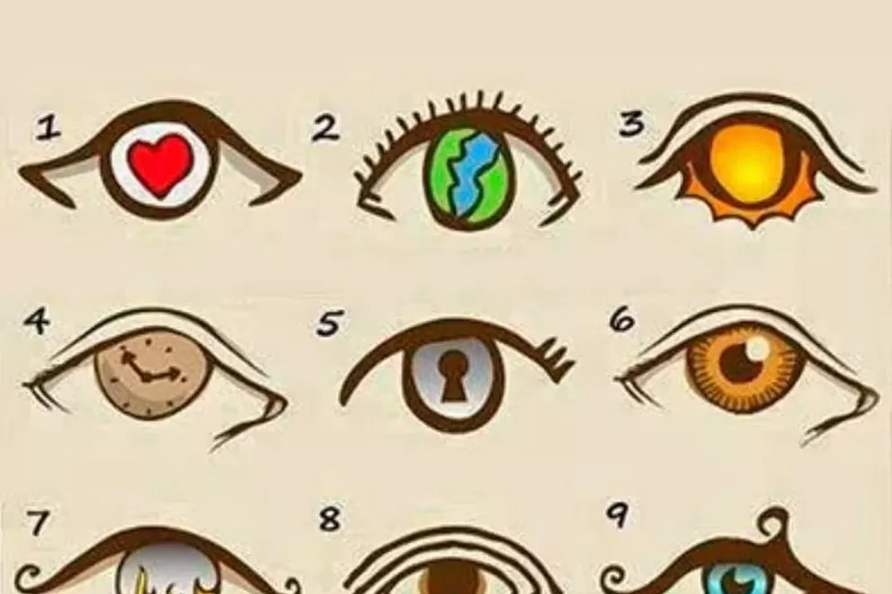 Test visual: elige un ojo y conoce qué tipo de personalidad tienes.