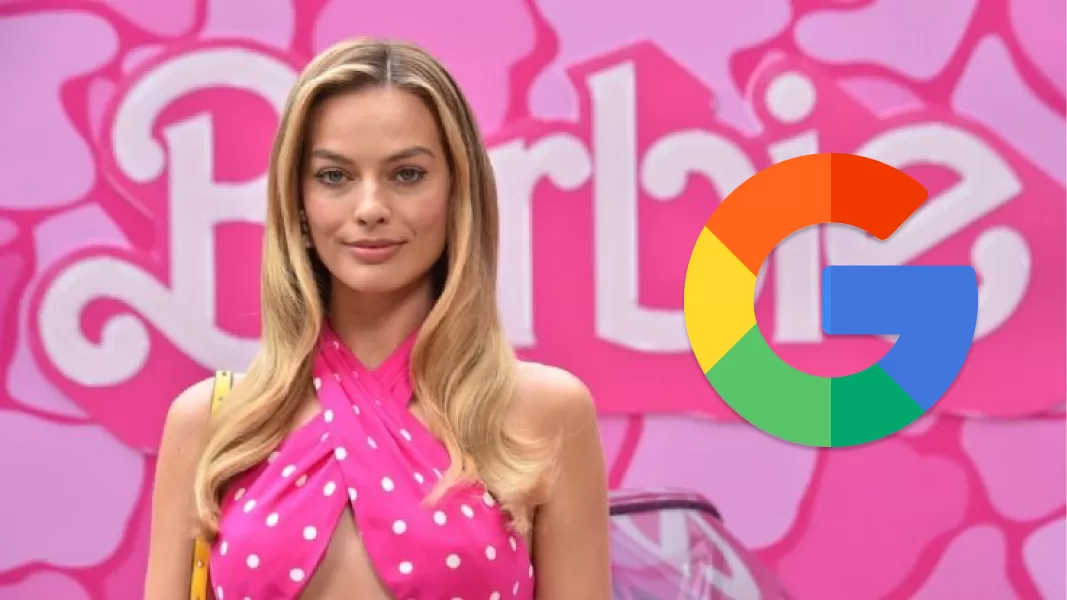 La sorpresa de Google que podés tener en tu pantalla buscando: “Barbie”, Margot Robbie y Ryan Gosling
