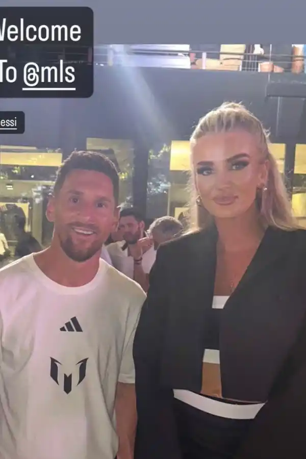 Quién es Kaylyn Kyle, la periodista y ex futbolista que cautivó a Lionel Messi durante una entrevista.