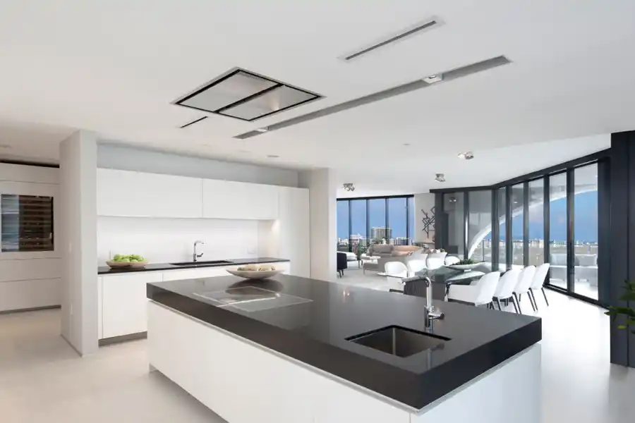 Así es la cocina del penthouse de los Beckham en Miami