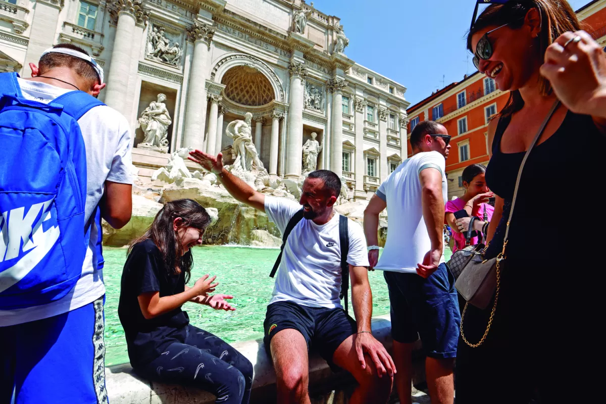 El calor cambia los hábitos de los turistas en Europa