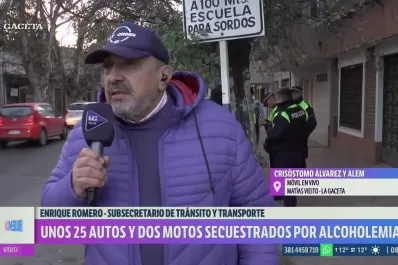 Día del Amigo: hubo tres choques y más de 25 vehículos secuestrados por alcoholemia