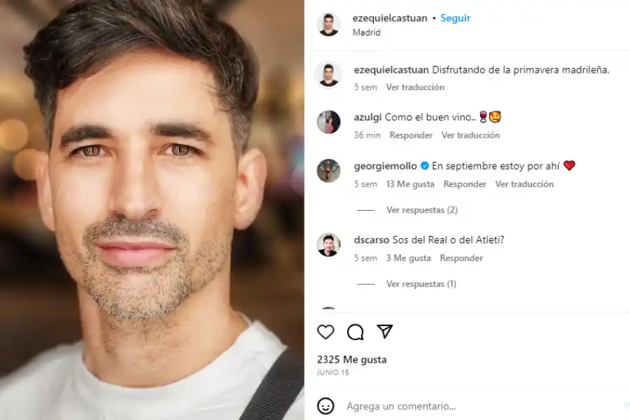 Así está hoy Ezequiel Castaño