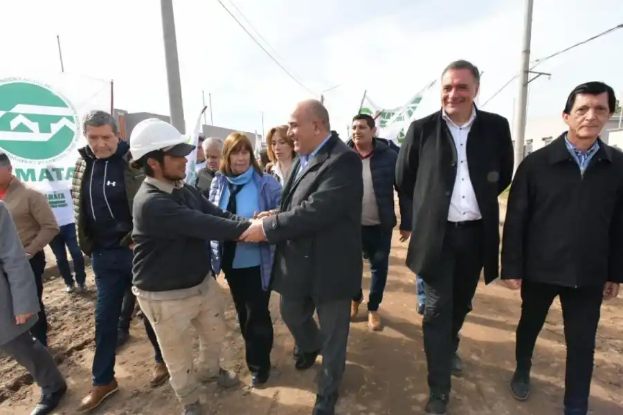 El barrio 110 viviendas en Villa Mariano Moreno, en su último tramo de obra