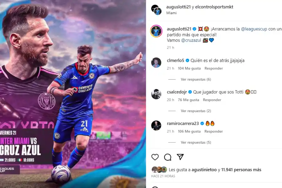 El ex jugador de Atlético Tucumán que enfrentará hoy a Lionel Messi: “Queremos apalabrar su camiseta”