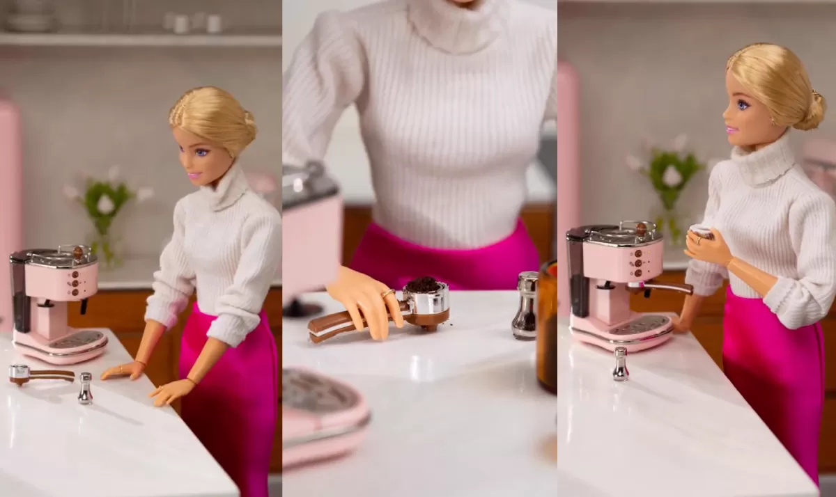 Ahora Barbie puede preparar su propio café