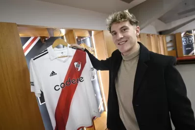 Facundo Colidio fue presentado en River