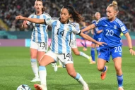 Mundial de fútbol femenino: Argentina cayó en su debut ante Italia