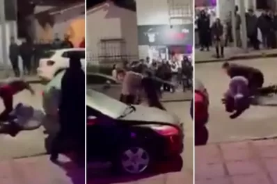Buenos Aires: detuvieron a patovicas por golpear a un padre y a su hijo en la puerta de un boliche