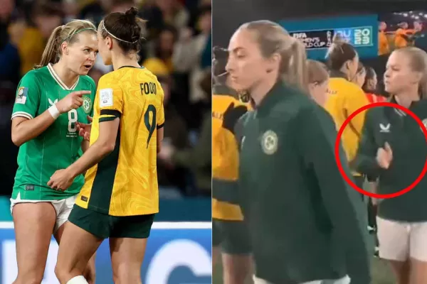 Mundial Femenino: una jugadora le negó el saludo a una rival porque salió con su ex novia