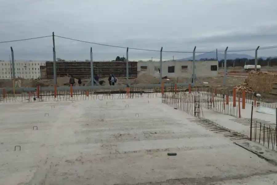 Construcción de la nueva cárcel.