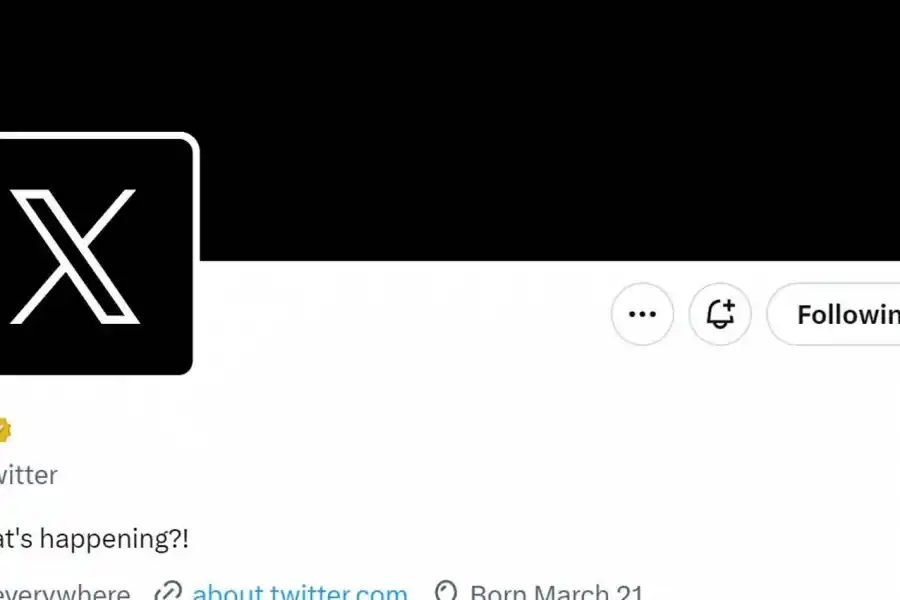 HISTÓRICO CAMBIO. La red social Twitter pasará a llamarse X.