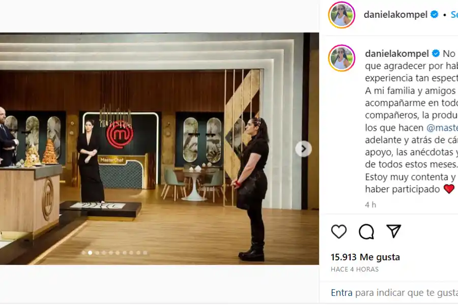 Masterchef: el llanto de Germán Martitegui al despedir a una muy querida participante