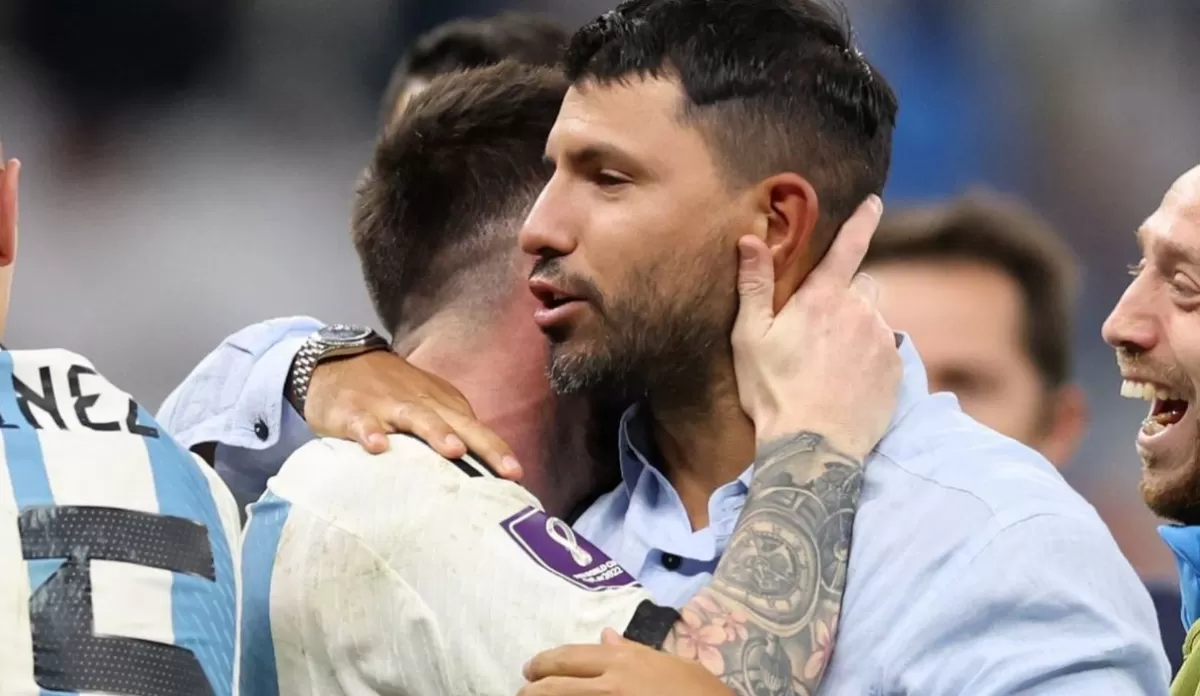 Sergio Kun Agüero y Leo Messi son muy amigos