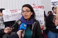 Protesta en el Concejo Deliberante para rechazar el aumento del boleto de colectivo