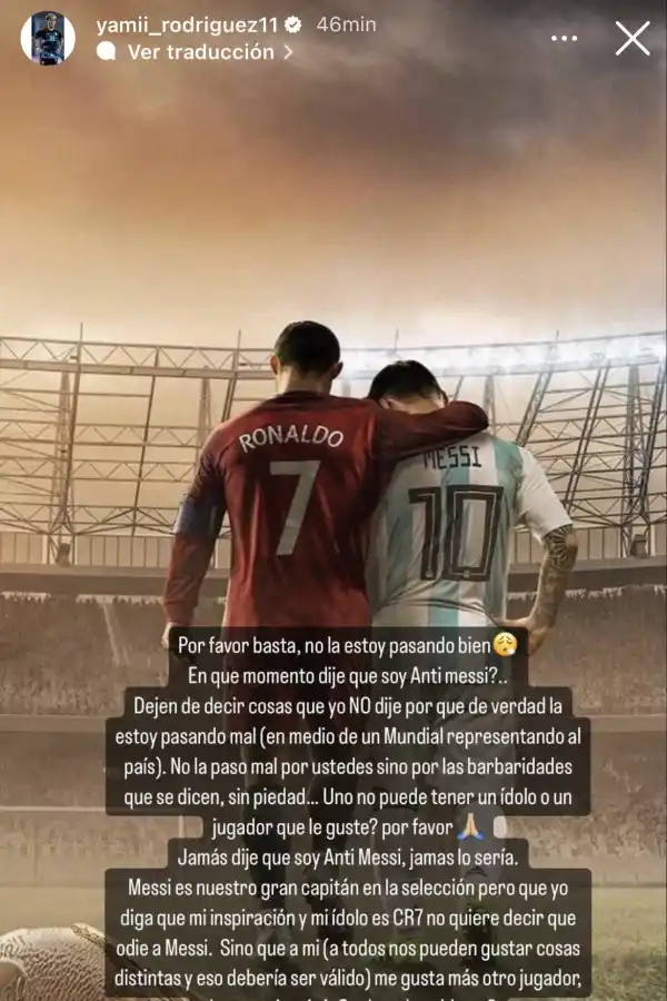 El descargo de Yamila Rodríguez, la jugadora de la Selección argentina señalada de anti-Messi
