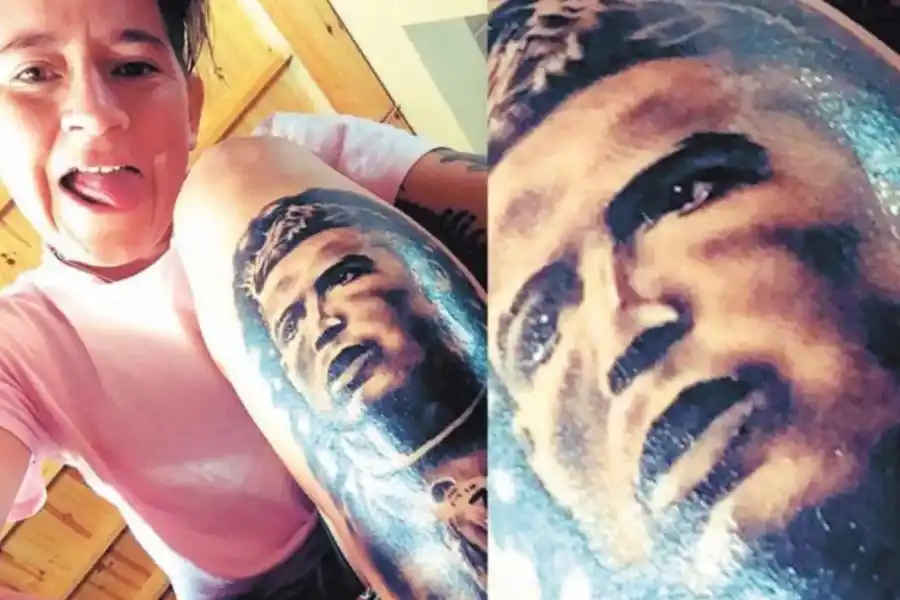 Yamila Rodríguez es fanática de Cristiano Ronaldo