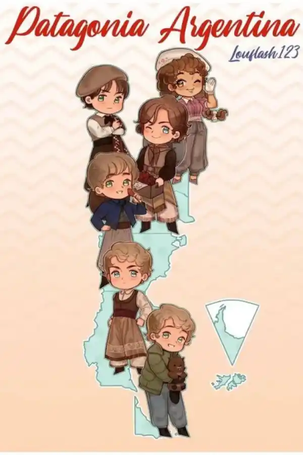 Un grupo de amigas personificaron a las provincias argentinas en animé y son furor en las redes