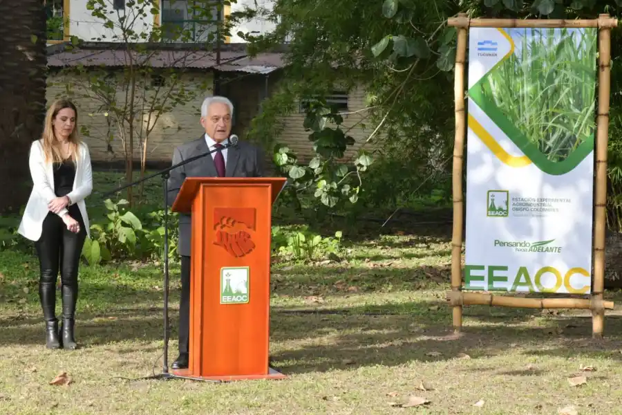 Discurso de Juan José Budeguer, de la Eeaoc. FOTO COMUNICACIÓN PÚBLICA