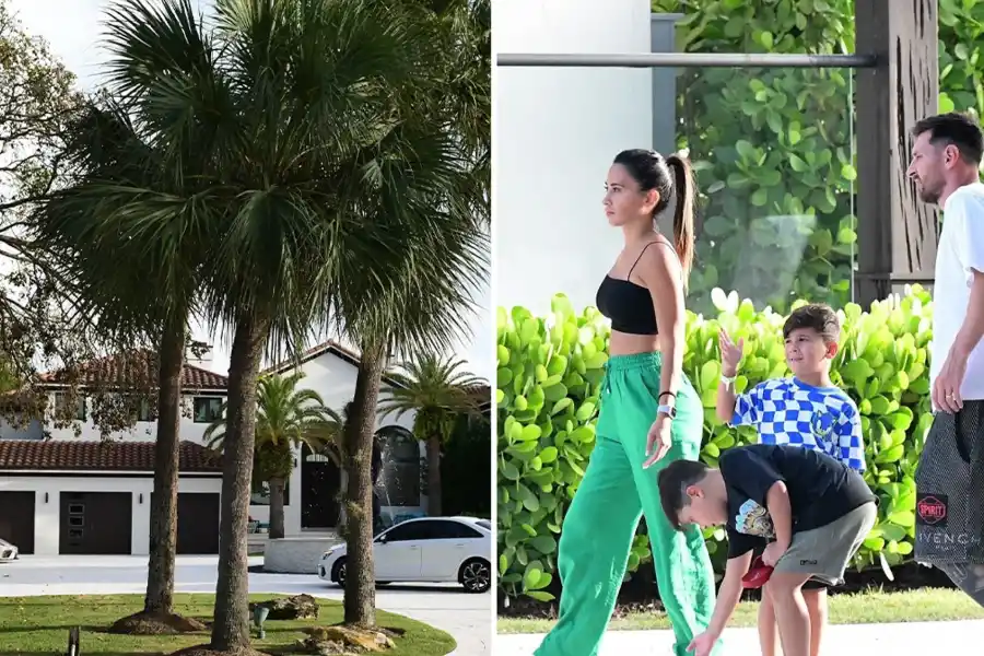 Messi y Antonela buscan su nueva casa en Miami