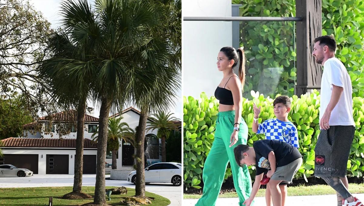 Messi y Antonela buscan su nueva casa en Miami