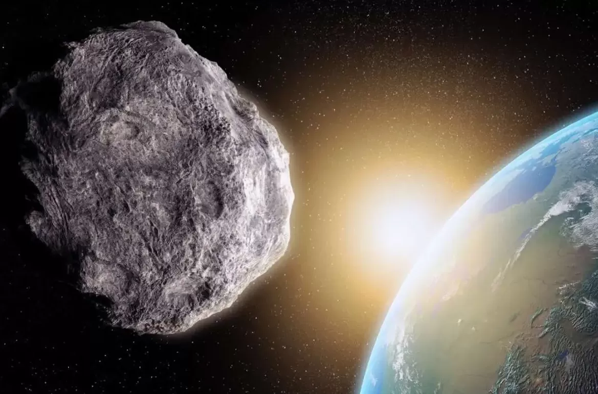Un inmenso asteroide pasará cerca de la Tierra.