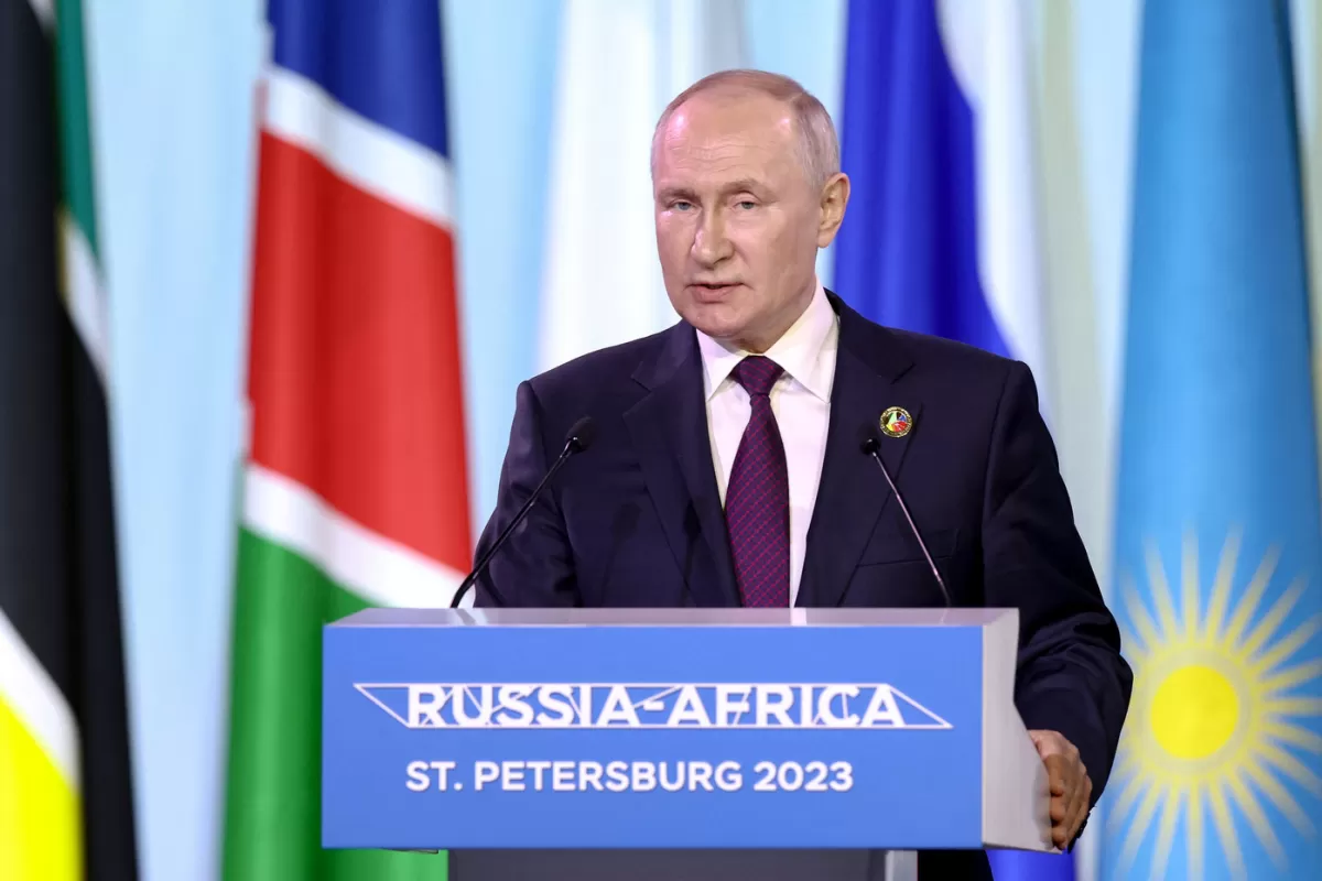 Los líderes africanos presionan a Putin