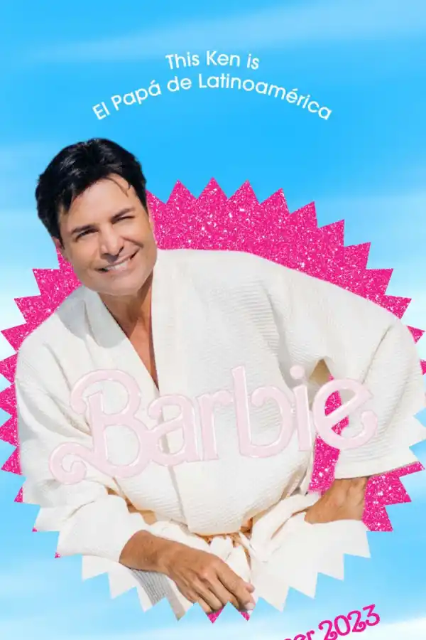 Chayanne se transformó en un Ken y se sumó a la “ola rosa” de Barbie