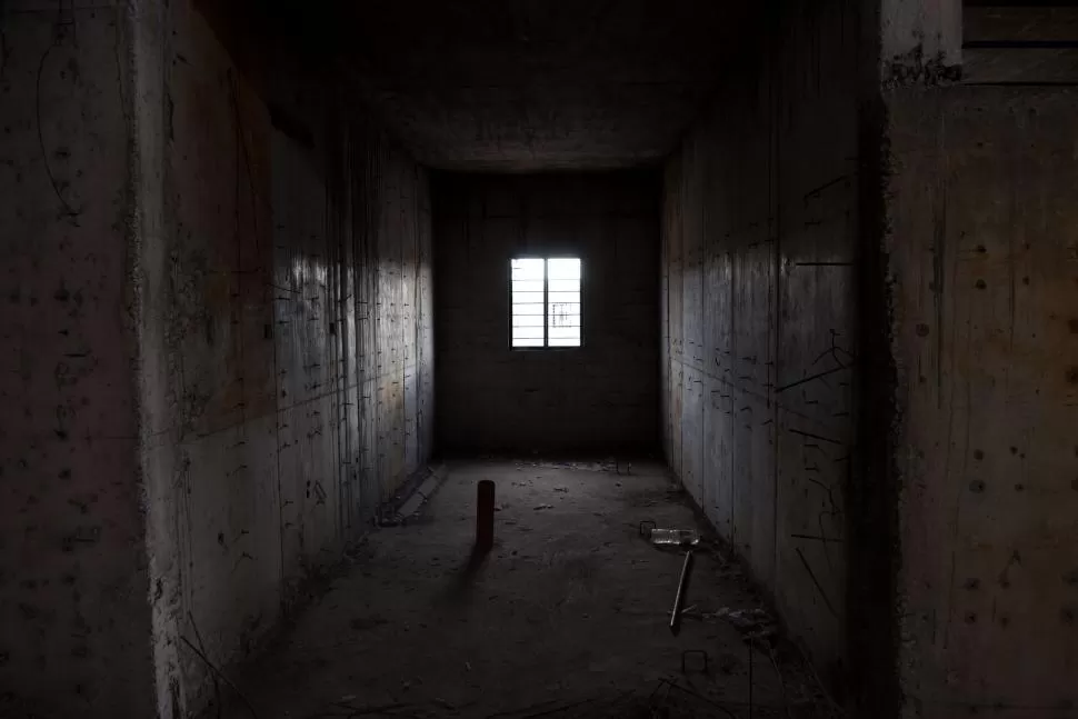 PABELLÓN. El interior de una de las celdas, donde se colocarán cuchetas.  
