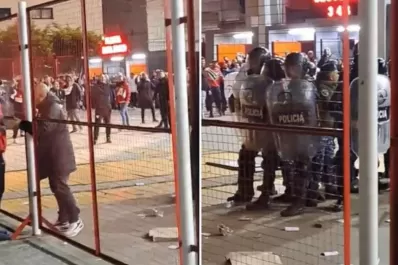Tras el partido con Boca, hubo heridos y detenidos en Avellaneda