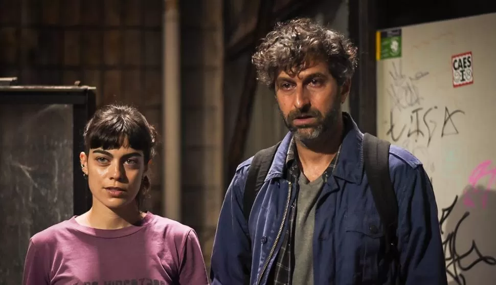 “LA URUGUAYA”. Fiorella Bottaiolli y Sebastián Arzeno (junto a Jazmín Stuart y Gustavo Garzón) protagonizan la película que dirige García Blaya. 