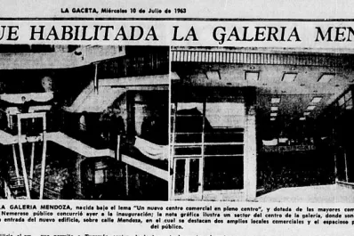 La Galería Mendoza se inauguraba en julio de 1963