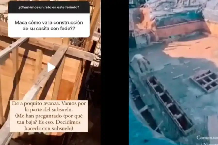 Maca Rinaldi mostró detalles de su casa con Fede Hope