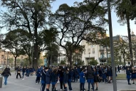 Otra amenaza de bomba a un colegio, esta vez en el Huerto: era un día de examen
