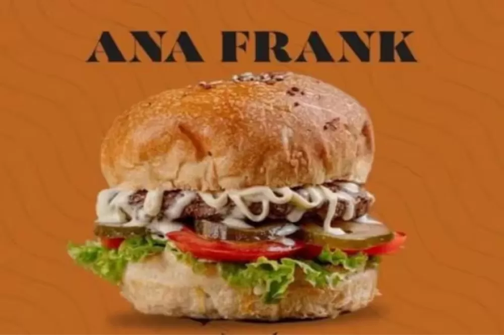 Polémica en Rafaela: un local de comida rápida vendía el combo “Ana Frank con papas Adolf”