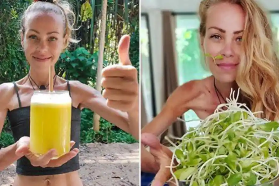 La nfluencer vegana rusa Zhanna Samsonova murió el pasado 21 de julio de inanición