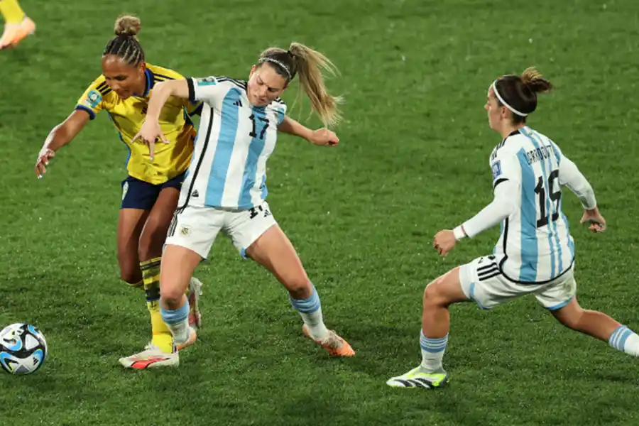 Selección Argentina de fútbol femenino.