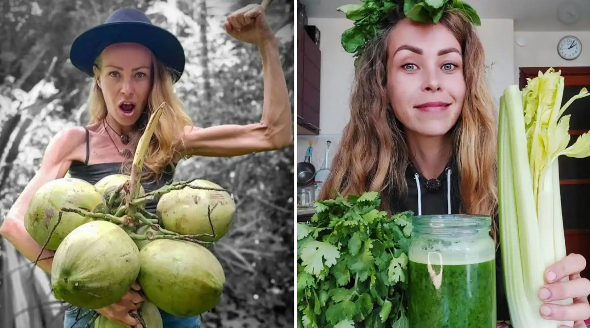 Murió una influencer vegana tras seguir una dieta exclusiva de frutas