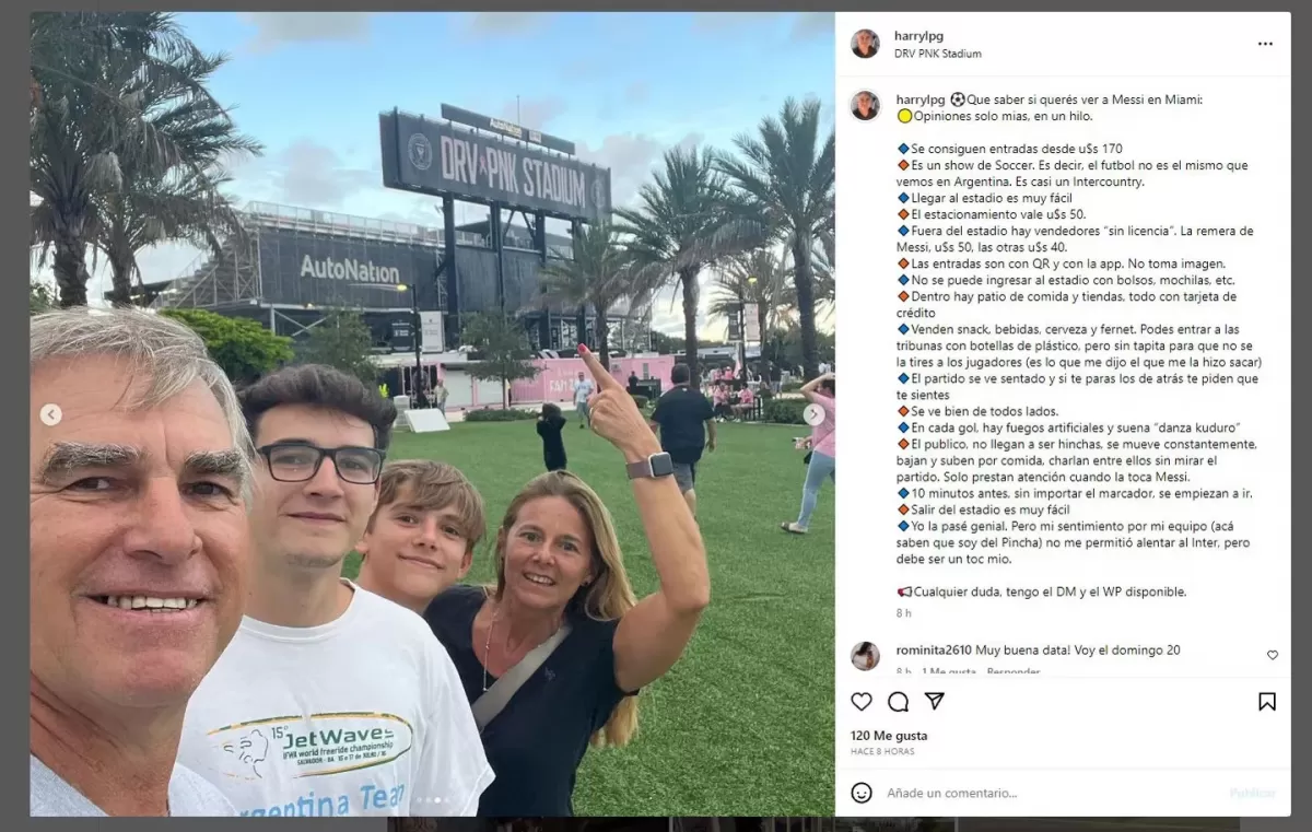 Las 15 recomendaciones de un argentino para ver un partido de Messi en Miami