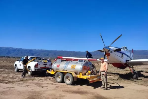 Cerro El Puntano: controlan incendio y sólo quedan focos humeantes aislados