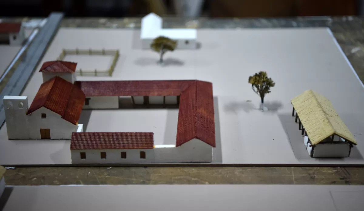 MODELO. El solar de los jesuitas, que llegó a ser uno de los más grandes de Ibatín. 