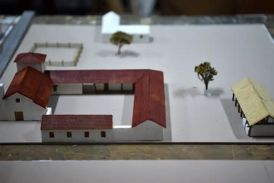 MODELO. El solar de los jesuitas, que llegó a ser uno de los más grandes de Ibatín. 