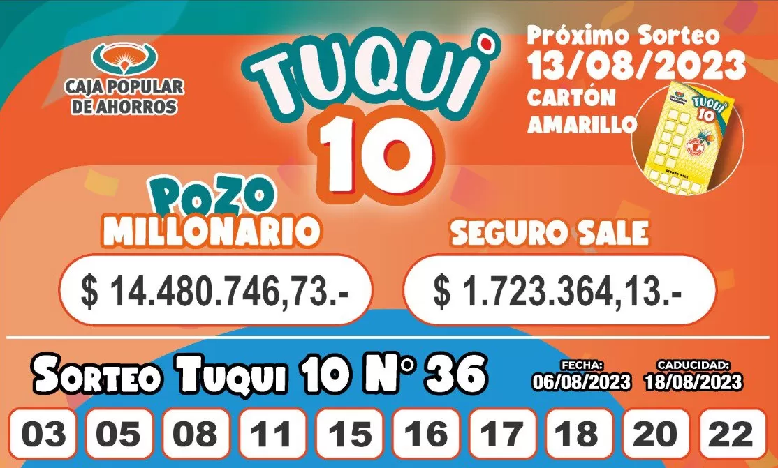 Tuqui 10 es el nuevo juego de la Caja Popular de Ahorros de Tucumán