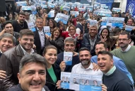 Soria y Yedlin encabezaron un acto con trabajadores y militantes metalúrgicos