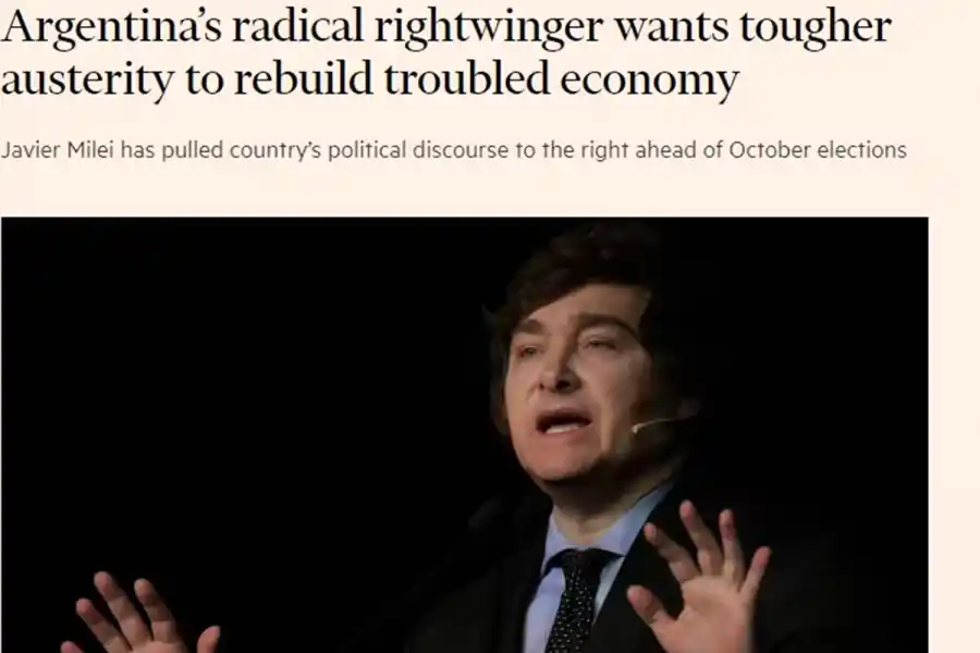 EN LA PRENSA BRITÁNICA. 