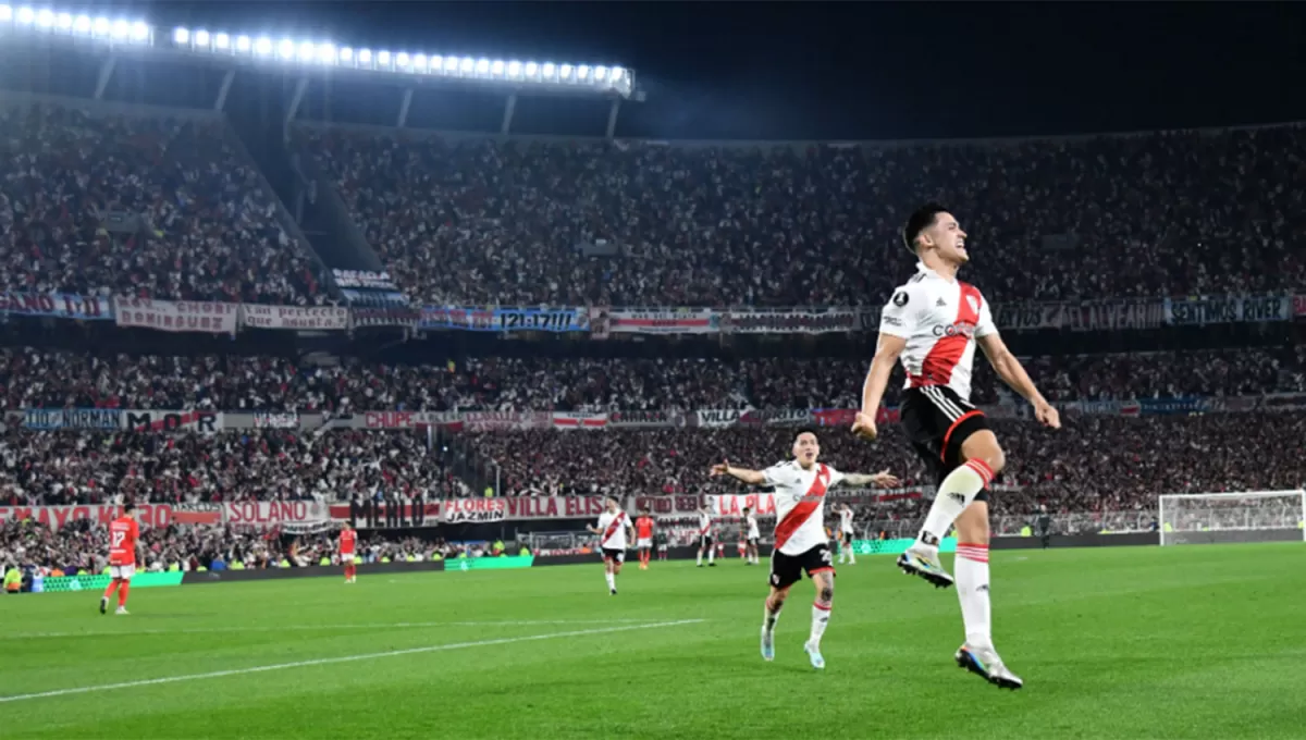 POR OTRA FASE. River derrotó a Inter por 2-1 en el Monumental y hoy cerrarán la llave en Porto Alegre.