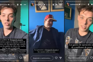 Santiago Maratea inició una campaña para ayudar a un tucumano