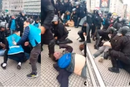 Represión en el Obelisco: un manifestante se descompensó y murió tras ser arrestado