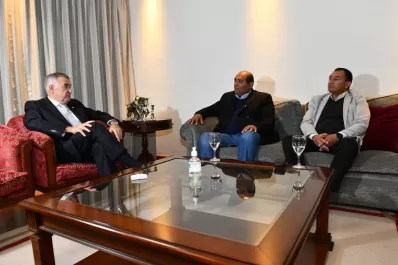 Osvaldo Jaldo se reunió con los hermanos Moreno de Trancas